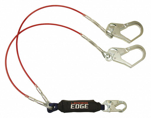 Shock-Absorbing Lanyard Fixed Length