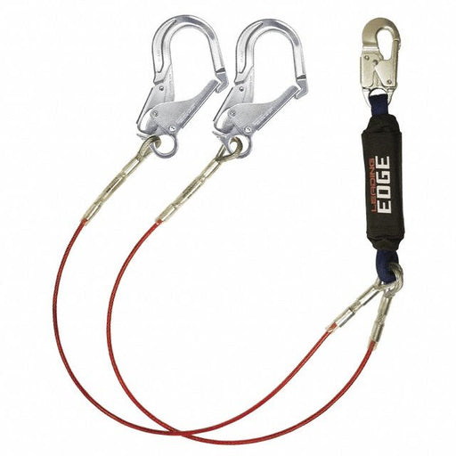 Shock-Absorbing Lanyard Fixed Length