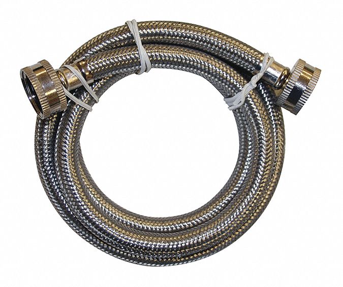 Wash Connector 60 FEM Hose 3/4 Flex SS