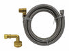 Hose Fit n 90 SS 3/8 ODxMIP 60 DW Con