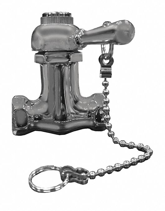 Shower Valve Self-Closing 7 Pull Chain