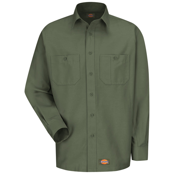 Men's Canvas Long-Sleeve Work Shirt