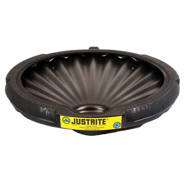 DrumFunnel 4inH Black Polyethylene