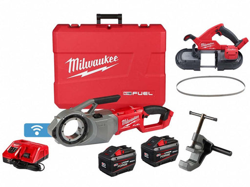 M18 FUEL Pipe Threader +Band Saw +Blades