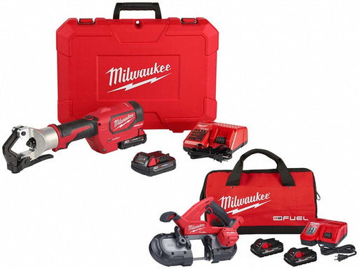 M18 Dieless Crimper + M18 Band Saw Kit