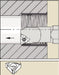 Thread Turning Toolholder NVR163L