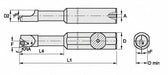 Indexable Boring Bar 0.3580 HSS