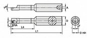 Indexable Boring Bar 0.2920 Carbide
