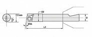 Indexable Boring Bar 0.1800 Carbide