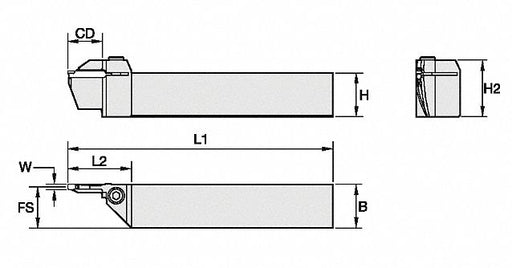 Thread Turning Toolholder