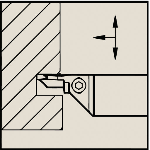 Grooving/Parting Toolholder WMTA RH