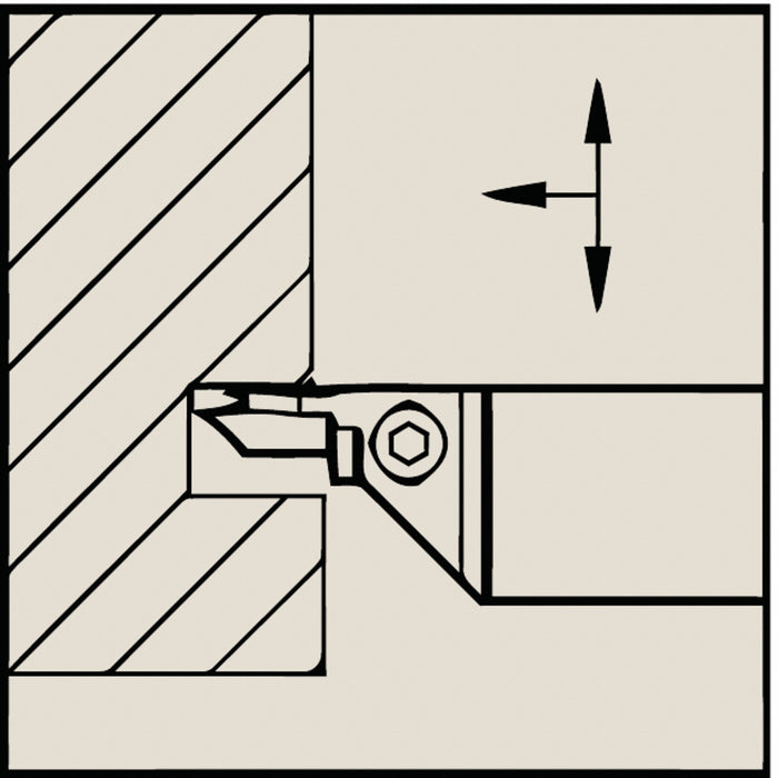 Grooving/Parting Toolholder WMTA RH