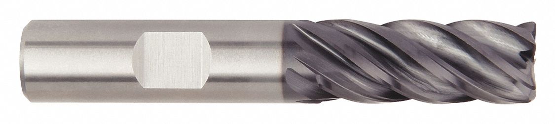 Square End Mill 0.375 in Carbide