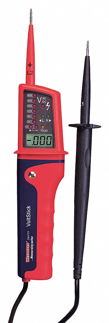 Voltage Tester CAT IV 600V LCD