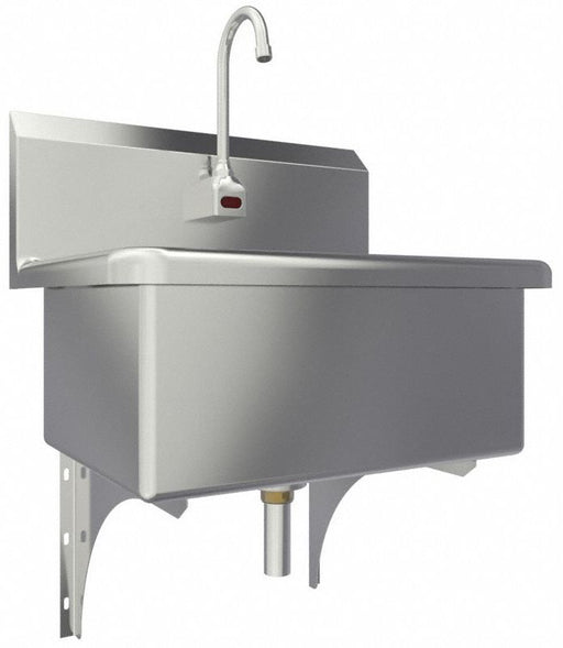 Scrub Sink 25 x20 x18.5 Silver