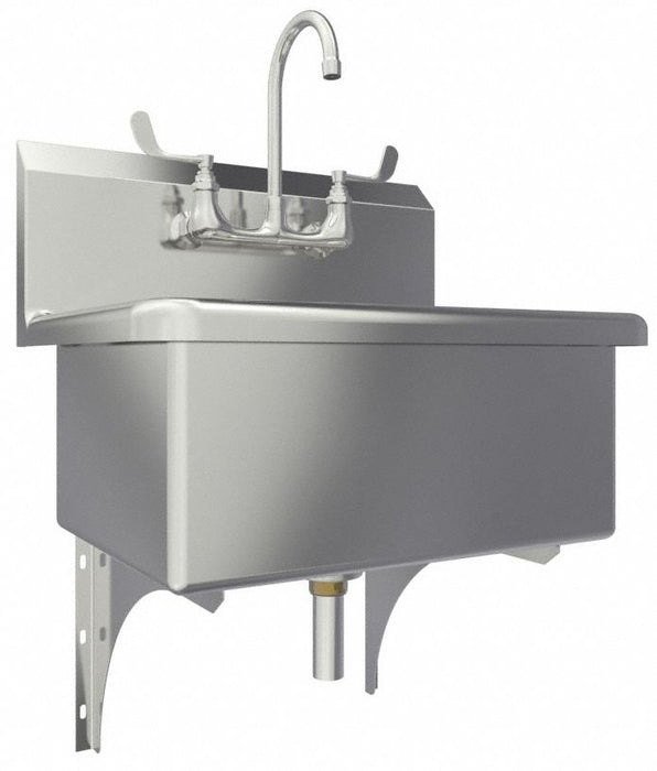 Scrub Sink 25 x20 x18.5 Silver