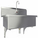 Scrub Sink 31 x20 x18.5 Silver