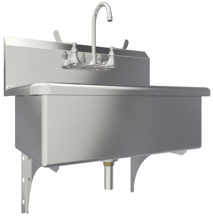 Scrub Sink 31 x20 x18.5 Silver