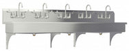 Wash Station 100 x20 x18 Silver