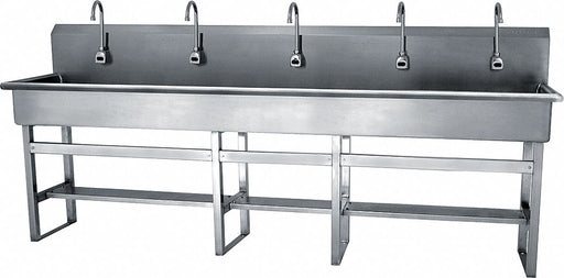 SaniLav Wash Sta Rect 97inx16-1/2inx8in