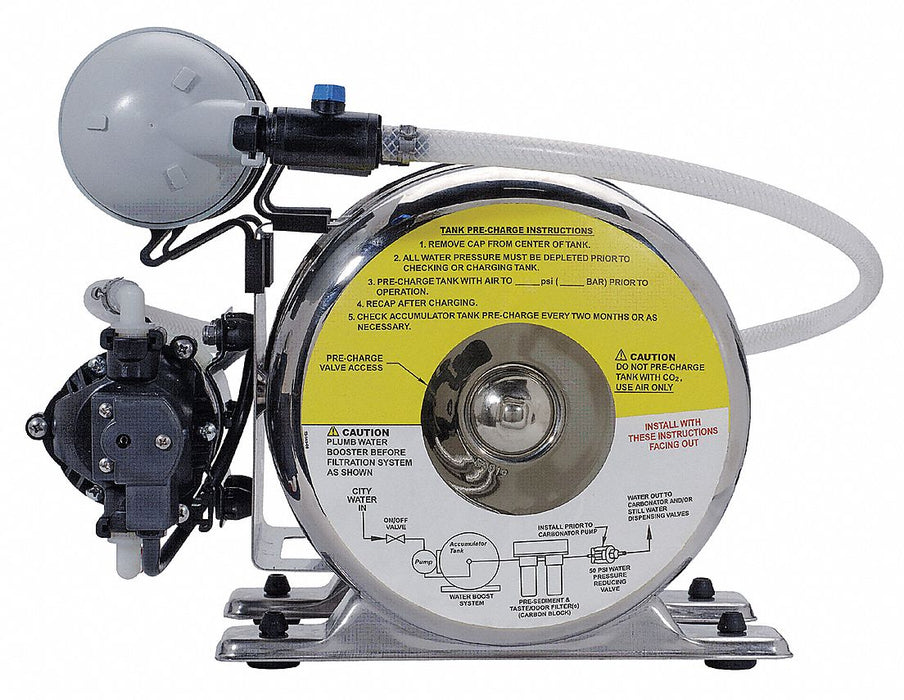 Booster Pump System 1/3 hp 3/8 in 90 psi