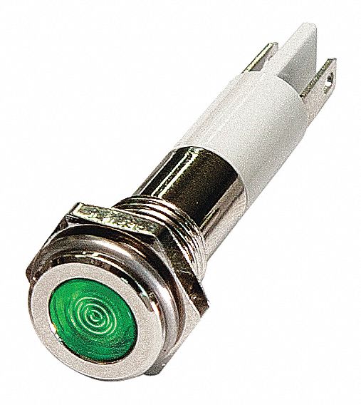 Flush Panel Light Green 110 V AC