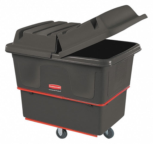 Cube Truck HDPE Black 11.9 cu ft.