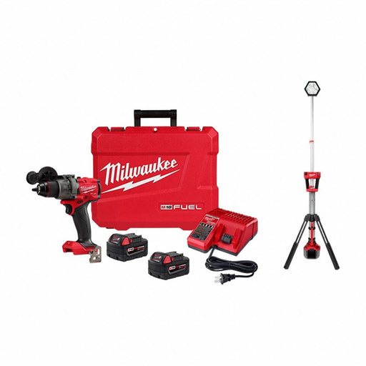 M18 FUEL Hammer Drill + M18 Tower Light