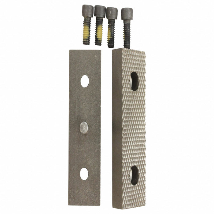 Replace.JawInserts Steel Incl.4Screw PK2