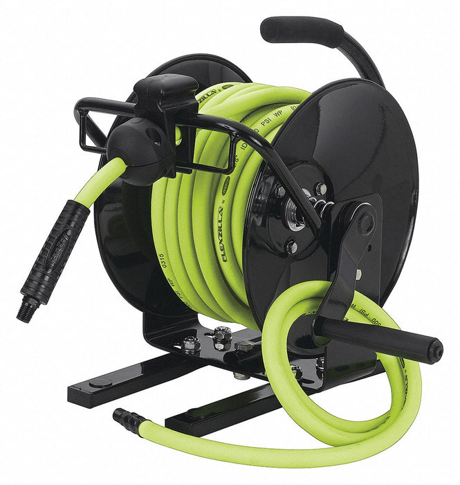 Prtbl Manual Air Hose Reel 3/8 x 50 ft.
