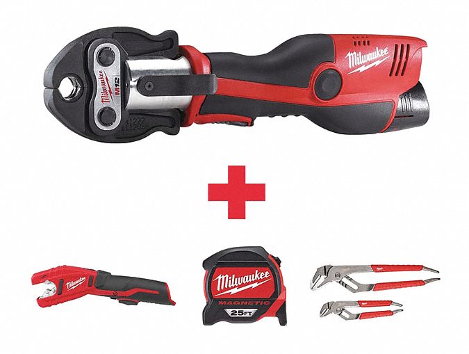 Cordless Press Tool Kit w/Battery 12.0V