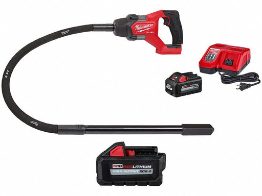 Vibrator Kit and Battery 18V 4 ft Shaft