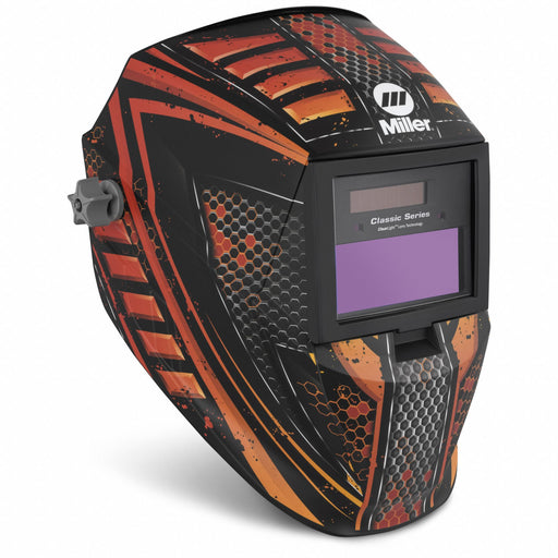 Welding Helmet Black/Orange/Red/Yellow