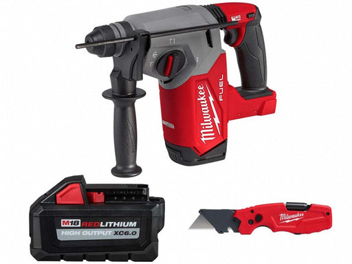 M18 FUEL Hammer + XC6.0 Battery + Knife