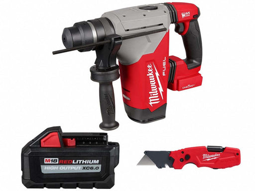 M18 FUEL Hammer + XC6.0 Battery + Knife