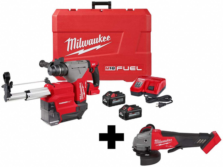 M18 1-1/8 SDS+ Rotary Braking Grinder
