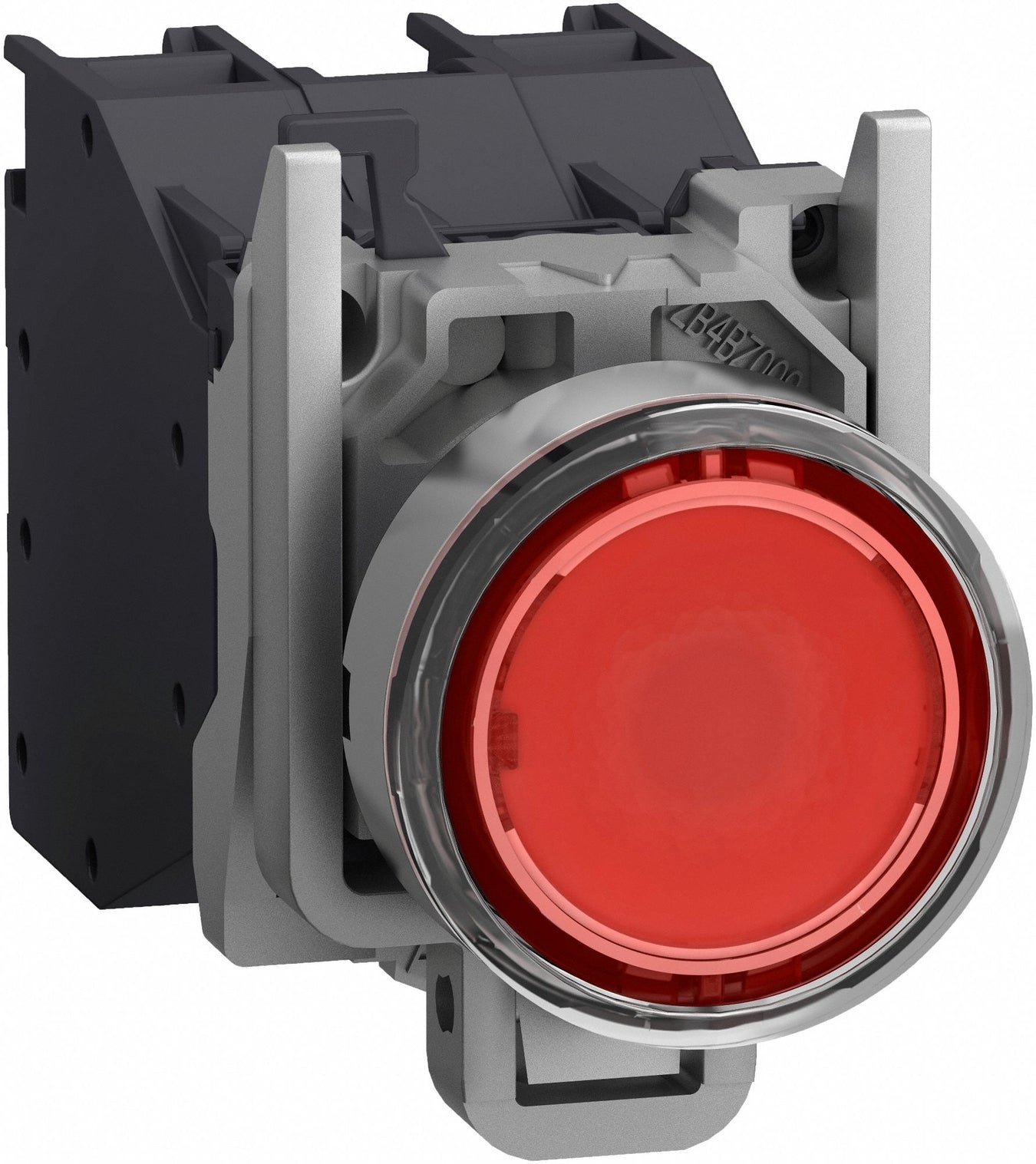 IllumPushButton FullVoltage Red 1NC