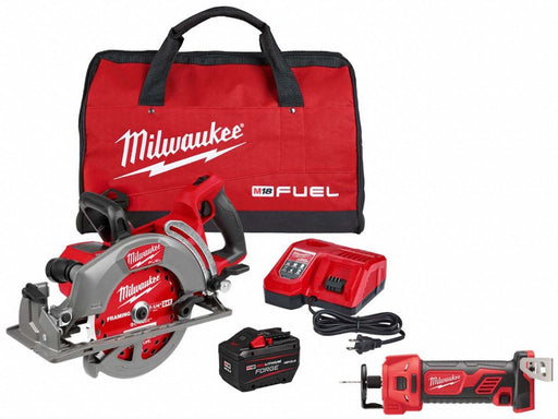 M18 FUEL Circular Saw + M18 Cut Out Tool
