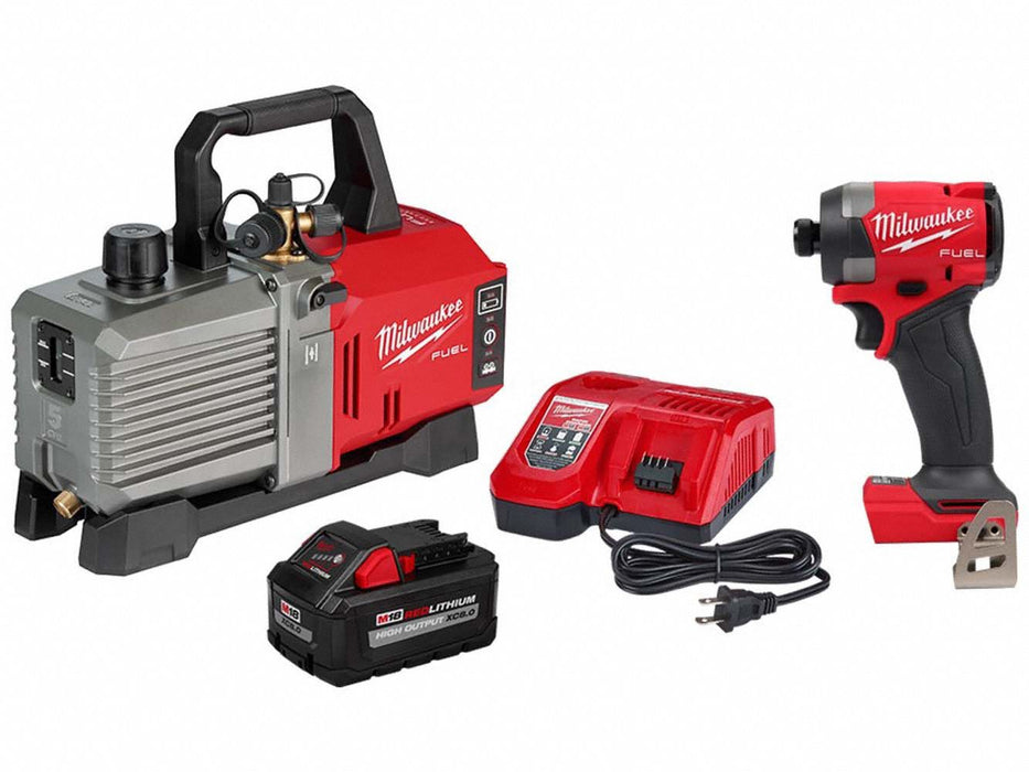 Vacuum Pump Kit and Hex Impact Driver