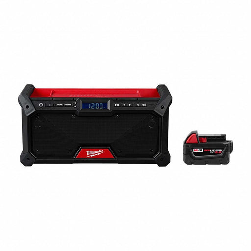M18 Jobsite Radio + M18 XC5.0 Battery