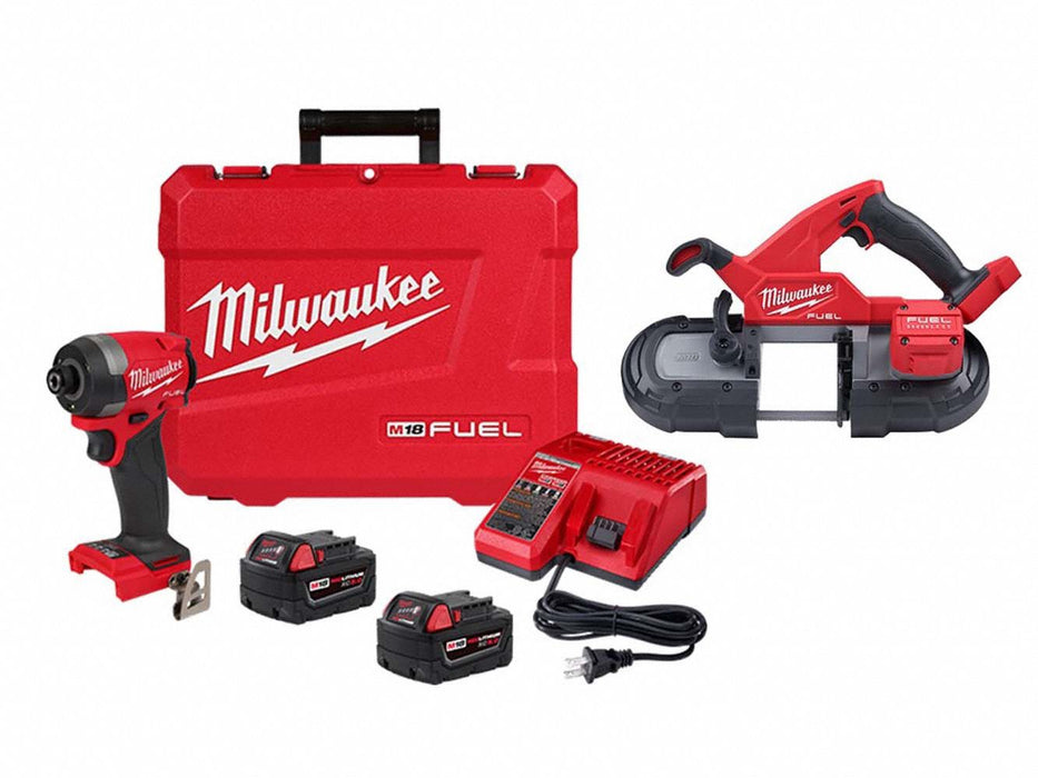 M18 FUEL Impact Driver+M18 FUEL Band Saw