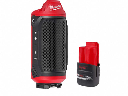 M12 Jobsite Speaker+M12 HO CP2.5 Battery