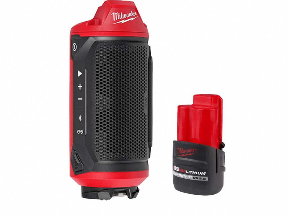 M12 Jobsite Speaker+M12 HO CP2.5 Battery