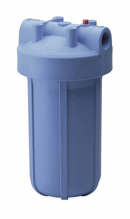 Filter Housing 13 3/4 H 7 1/8 Dia Blue