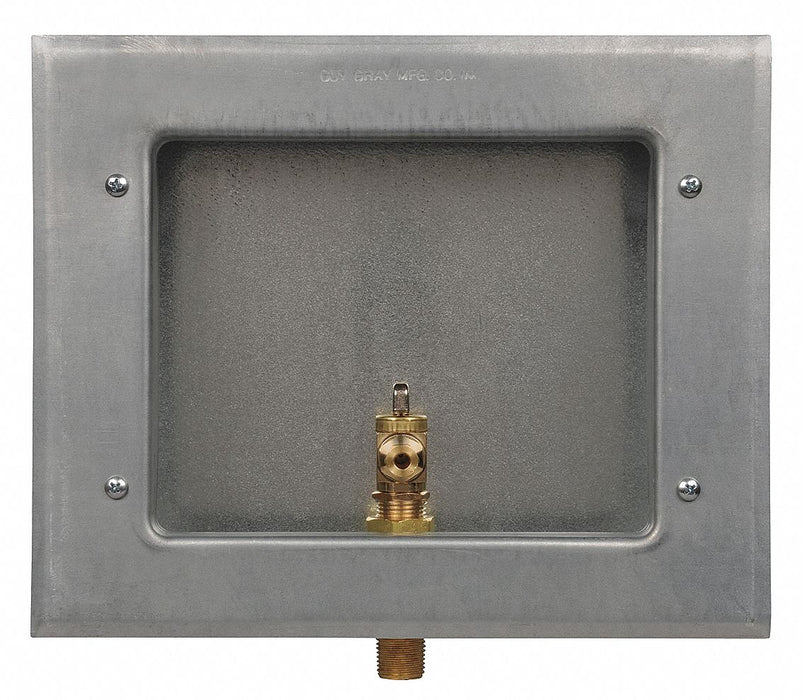 Outlet Box Ice Maker 1/2 in MIP Low Lead