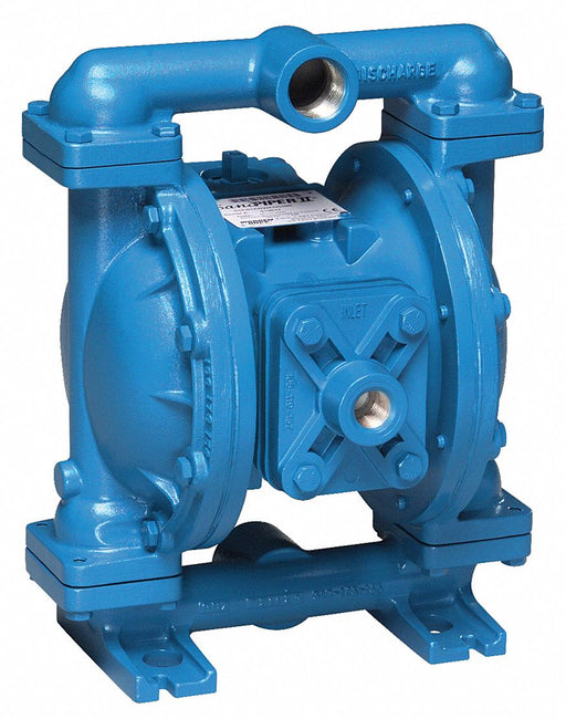 Double Diaphragm Pump NPT PTFE 1in 45gpm