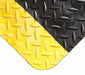 Antifatigue Runner Black Yl Brdr 3x4ft