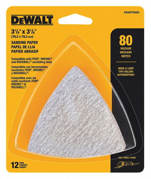 OscilToolSandSheetSet Grit 80 PK12