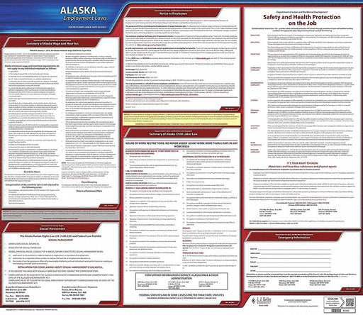 Labor Law Poster State Labor Law AK