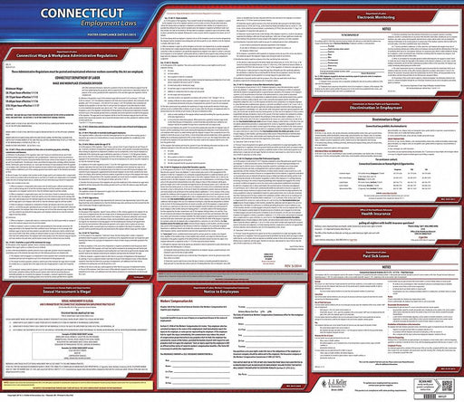 Labor Law Poster State Labor Law CT